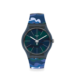 Reloj Swatch Unisex Essentials Camouclouds Suon140