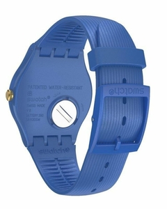 Imagen de Reloj Swatch Suon143 Cyderalblue Unisex New Gent malla de silicona