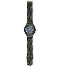 Reloj Swatch YWM403M Irony Mesh O'light para dama malla de acero tejido con calendario - tienda online