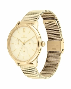 Reloj Tommy Hilfiger Layla TH1782458 Para Dama malla de acero tejido dorado en internet