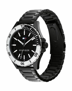 Reloj Tommy Hilfiger Logan 1792014 Para caballero malla de acero negro en internet