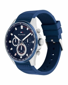 Reloj Tommy Hilfiger Max 1791970 multifunciòn para Hombre malla de silicona azul en internet