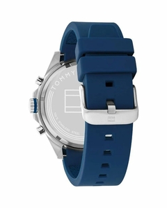 Reloj Tommy Hilfiger Max 1791970 multifunciòn para Hombre malla de silicona azul - JOYAS Y RELOJES BRAINE MAYORISTA