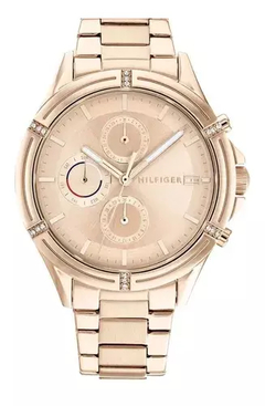 Reloj Tommy Hilfiger TH1782505 Para Dama malla de acero Rosé multifunción - comprar online