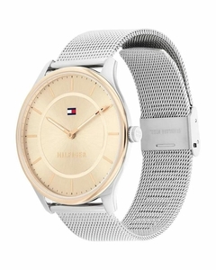 Reloj Tommy Hilfiger TH1782530 Para Dama malla de acero tejido plateado en internet