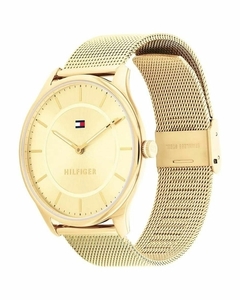 Reloj Tommy Hilfiger TH1782531 Para Dama malla de acero tejido dorado en internet