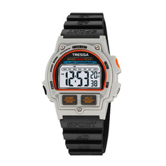 Reloj Tressa Buggy-02 Digital negro y gris Sumergible para hombre