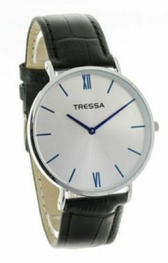 Reloj Tressa Clyde C-10 Malla cuero negro Para Hombre