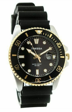 Reloj Tressa Cosmic-7 para hombre malla de caucho con calendario - comprar online