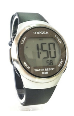 Reloj Tressa Blaze-02 Digital malla de caucho para dama