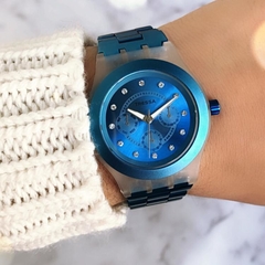 Reloj Tressa Shinny Azul Para Dama - comprar online