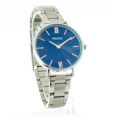 Reloj Tressa TR-248 Modelo Tyler malla de metal para Dama fondo Azul - comprar online