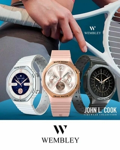 Reloj John L. Cook Smartwatch Modelo Wembley - JOYAS Y RELOJES BRAINE MAYORISTA