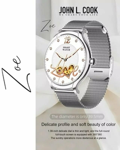 Reloj John L. Cook Smartwatch Modelo Zoe - tienda online