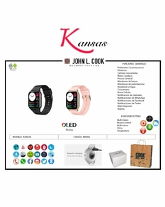 Reloj John L. Cook Smartwatch Modelo Kansas en internet