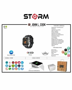 Reloj John L. Cook Smartwatch Modelo Storm - comprar online