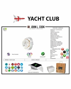 Reloj John L. Cook Smartwatch Modelo Yacht Club en internet