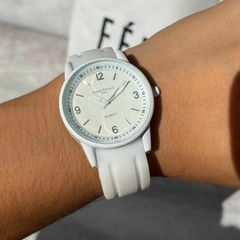 Reloj Feraud caucho Blanco dama