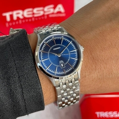 Reloj Tressa TR-200 Modelo Natal Plateado Dama