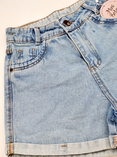 short infantil jeans menina