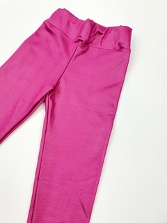 Calça legging infantil cirrê pink na internet