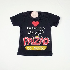 Blusa infantil paizão