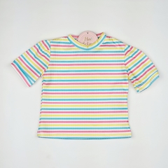 Blusa infantil listrada