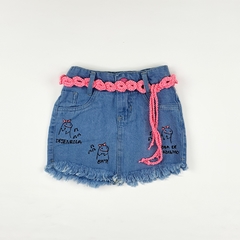 Cinto infantil neon rosa pink - comprar online