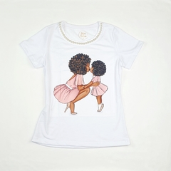 Blusa tal Mãe cacheada