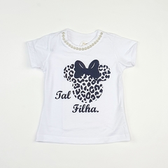 Blusa tal filha Minnie