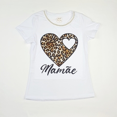 Blusa tal Mãe coração na internet