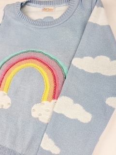 Imagem do Blusa tricot infantil arco-íris