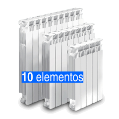 Radiador Calefacción Clan N500 X 10 Elementos Caldaia 1N500-10