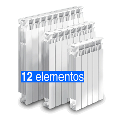 Radiador Calefacción Clan N500 X 12 Elementos Caldaia 1N500-12