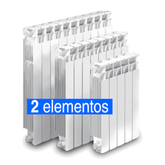 Radiador Calefacción Clan N500 X 2 Elementos Caldaia 1N500-2