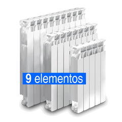 Radiador Calefacción Clan N500 X 9 Elementos Caldaia 1N500-9