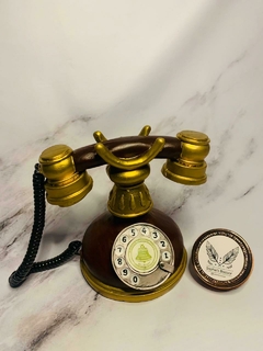 TELEFONO VINTAGE REDONDA - comprar online