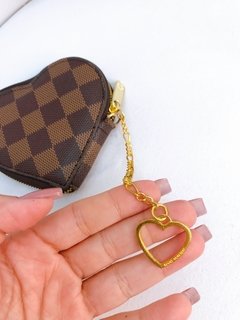 Chaveiro porta moedas Louis V. damier - comprar online