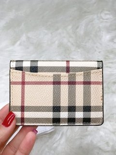 Porta cartão Burberry - pigmeu