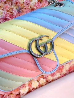 Bolsa GG Marmont 2.0 Pastel Multicolor Premium