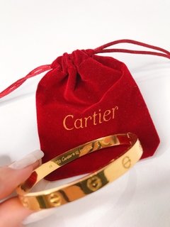 Bracelete Cartier Love - pigmeu