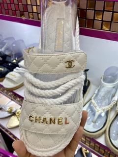 Sandália Chanel linha premium italiana