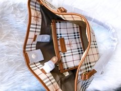 Burberry Haymarket + mini bag couro legítimo na internet