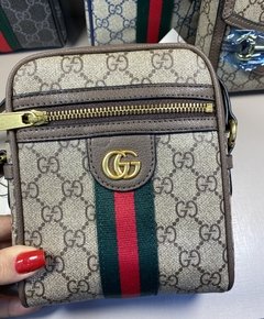 Bolsa Ophidia mini transversal GG monogram - comprar online