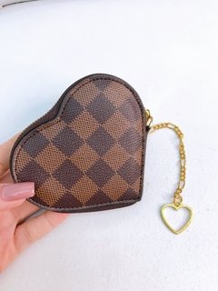 Chaveiro porta moedas Louis V. damier