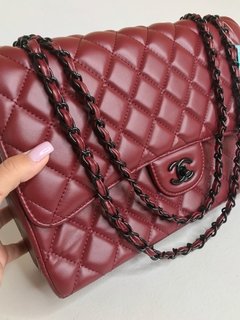 Chanel Jumbo ferragem preta - loja online