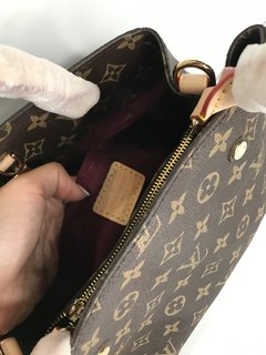 Louis V. Premium MONTAIGNE couro legítimo monogram Premium na internet