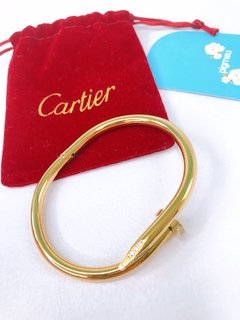 Bracelete Cartier Prego strass simples - comprar online