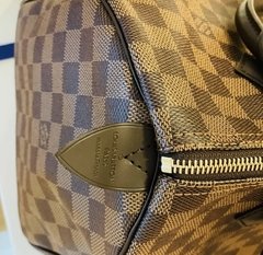 Speedy 30 damier couro legítimo Louis V. - loja online