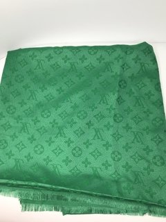 Pashmina Louis V. verde - comprar online